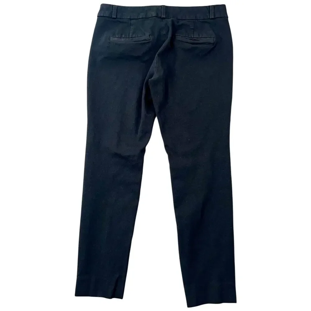 2 Pairs Banana Republic Sloan Fit Petite Pants Black and Navy Slim Ankle - 2P